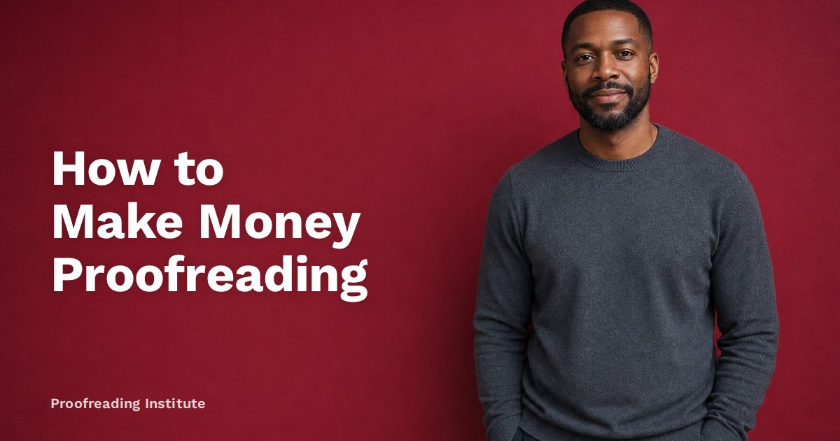 How to Make Money Proofreading